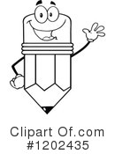 Pencil Clipart #1202435 by Hit Toon