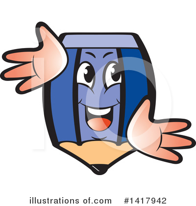 Royalty-Free (RF) Pencil Clipart Illustration by Lal Perera - Stock Sample #1417942