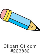 Pencil Clipart #223882 by Johnny Sajem