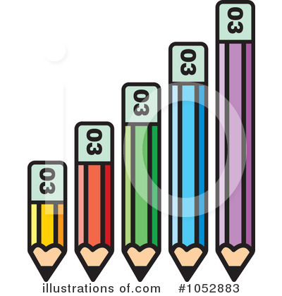 Royalty-Free (RF) Pencils Clipart Illustration by Lal Perera - Stock Sample #1052883