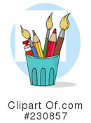 Pencils Clipart #230857 by Hit Toon