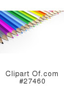 Pencils Clipart #27460 by Frog974
