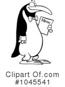 Penguin Clipart #1045541 by toonaday