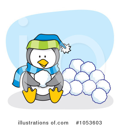 Royalty-Free (RF) Penguin Clipart Illustration by Any Vector - Stock Sample #1053603