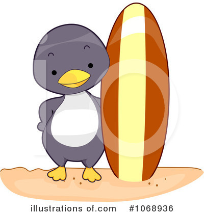 Royalty-Free (RF) Penguin Clipart Illustration by BNP Design Studio - Stock Sample #1068936