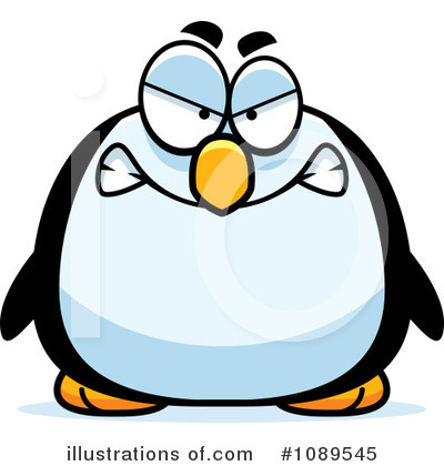 Royalty-Free (RF) Penguin Clipart Illustration by Cory Thoman - Stock Sample #1089545