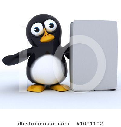 Royalty-Free (RF) Penguin Clipart Illustration by KJ Pargeter - Stock Sample #1091102
