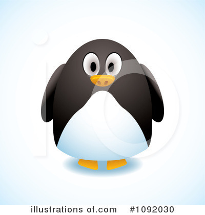 Royalty-Free (RF) Penguin Clipart Illustration by michaeltravers - Stock Sample #1092030