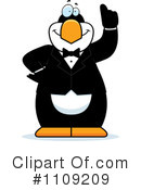 Penguin Clipart #1109209 by Cory Thoman