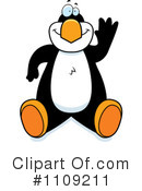 Penguin Clipart #1109211 by Cory Thoman