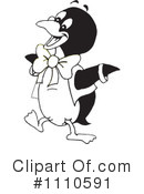 Penguin Clipart #1110591 by Dennis Holmes Designs