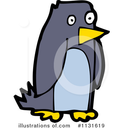 Royalty-Free (RF) Penguin Clipart Illustration by lineartestpilot - Stock Sample #1131619