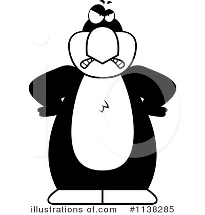 Royalty-Free (RF) Penguin Clipart Illustration by Cory Thoman - Stock Sample #1138285