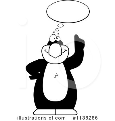 Royalty-Free (RF) Penguin Clipart Illustration by Cory Thoman - Stock Sample #1138286