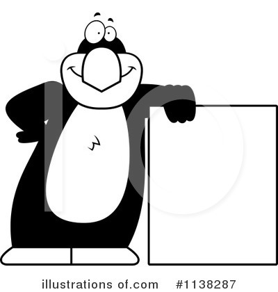 Royalty-Free (RF) Penguin Clipart Illustration by Cory Thoman - Stock Sample #1138287