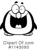 Penguin Clipart #1143093 by Cory Thoman