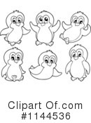 Penguin Clipart #1144536 by visekart