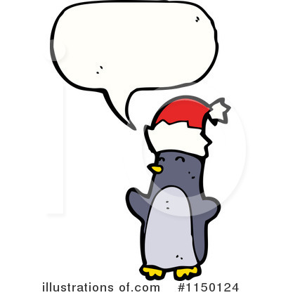 Royalty-Free (RF) Penguin Clipart Illustration by lineartestpilot - Stock Sample #1150124