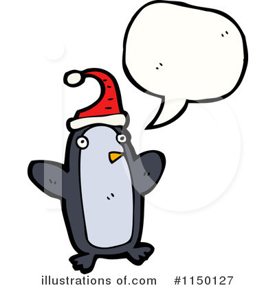 Royalty-Free (RF) Penguin Clipart Illustration by lineartestpilot - Stock Sample #1150127