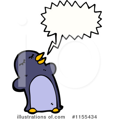 Royalty-Free (RF) Penguin Clipart Illustration by lineartestpilot - Stock Sample #1155434