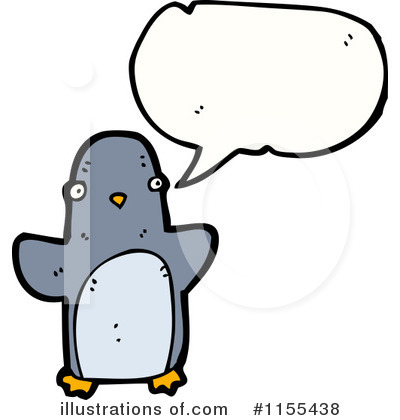 Royalty-Free (RF) Penguin Clipart Illustration by lineartestpilot - Stock Sample #1155438
