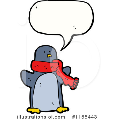 Royalty-Free (RF) Penguin Clipart Illustration by lineartestpilot - Stock Sample #1155443