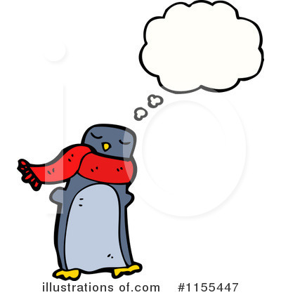Royalty-Free (RF) Penguin Clipart Illustration by lineartestpilot - Stock Sample #1155447