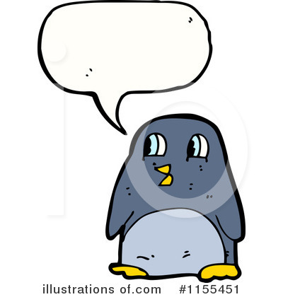 Royalty-Free (RF) Penguin Clipart Illustration by lineartestpilot - Stock Sample #1155451