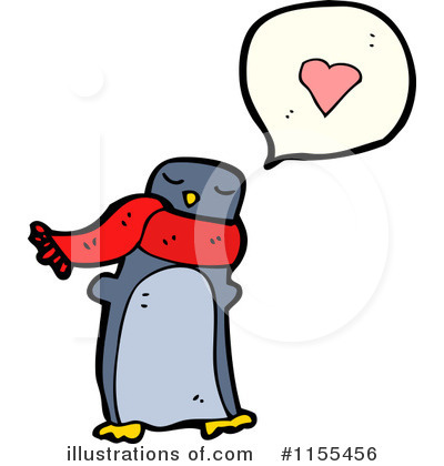 Royalty-Free (RF) Penguin Clipart Illustration by lineartestpilot - Stock Sample #1155456