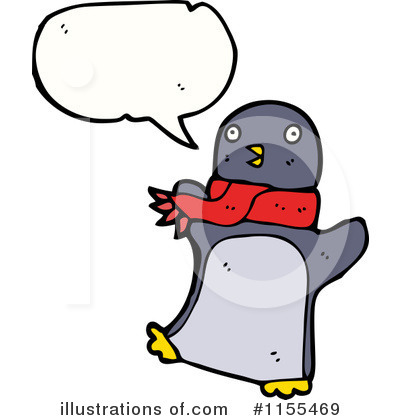 Royalty-Free (RF) Penguin Clipart Illustration by lineartestpilot - Stock Sample #1155469