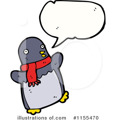 Royalty-Free (RF) Penguin Clipart Illustration by lineartestpilot - Stock Sample #1155470