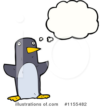 Royalty-Free (RF) Penguin Clipart Illustration by lineartestpilot - Stock Sample #1155482