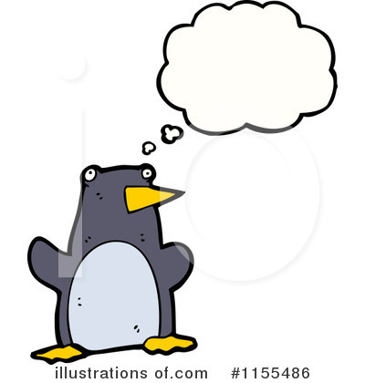 Royalty-Free (RF) Penguin Clipart Illustration by lineartestpilot - Stock Sample #1155486