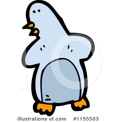 Royalty-Free (RF) Penguin Clipart Illustration by lineartestpilot - Stock Sample #1155503