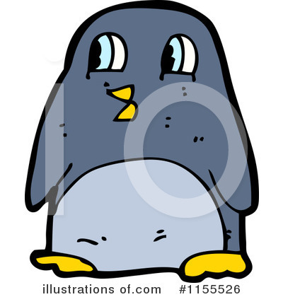 Royalty-Free (RF) Penguin Clipart Illustration by lineartestpilot - Stock Sample #1155526