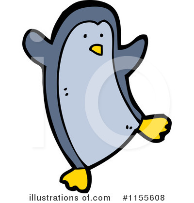 Royalty-Free (RF) Penguin Clipart Illustration by lineartestpilot - Stock Sample #1155608