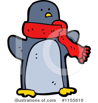 Royalty-Free (RF) Penguin Clipart Illustration by lineartestpilot - Stock Sample #1155610