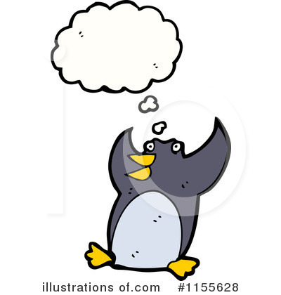 Royalty-Free (RF) Penguin Clipart Illustration by lineartestpilot - Stock Sample #1155628