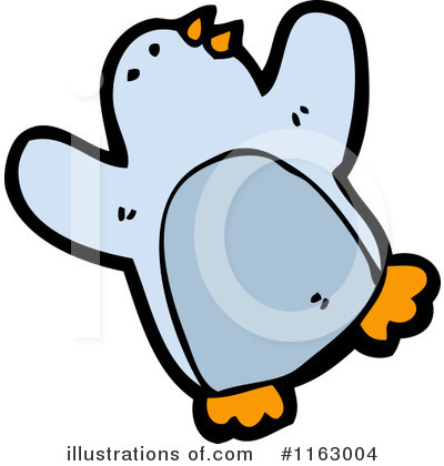 Royalty-Free (RF) Penguin Clipart Illustration by lineartestpilot - Stock Sample #1163004