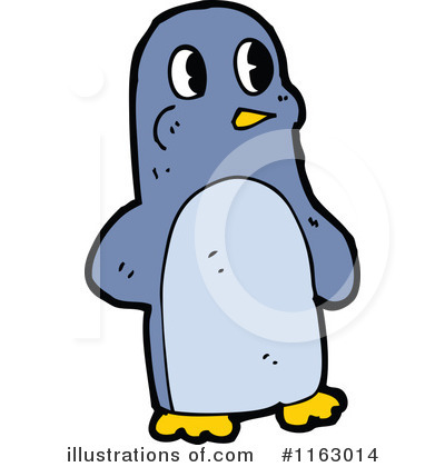 Royalty-Free (RF) Penguin Clipart Illustration by lineartestpilot - Stock Sample #1163014