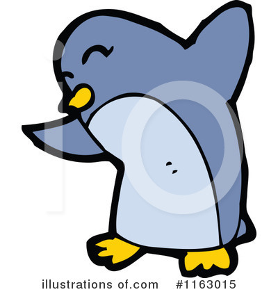 Royalty-Free (RF) Penguin Clipart Illustration by lineartestpilot - Stock Sample #1163015