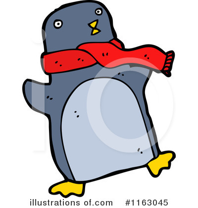 Royalty-Free (RF) Penguin Clipart Illustration by lineartestpilot - Stock Sample #1163045
