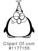 Penguin Clipart #1177156 by Cory Thoman