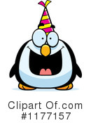 Penguin Clipart #1177157 by Cory Thoman