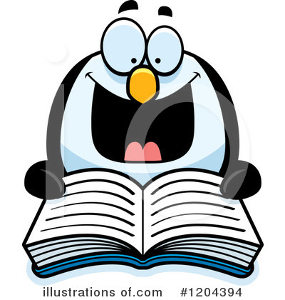 Penguin Clipart #1204394 by Cory Thoman