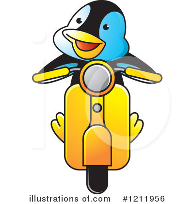 Royalty-Free (RF) Penguin Clipart Illustration by Lal Perera - Stock Sample #1211956