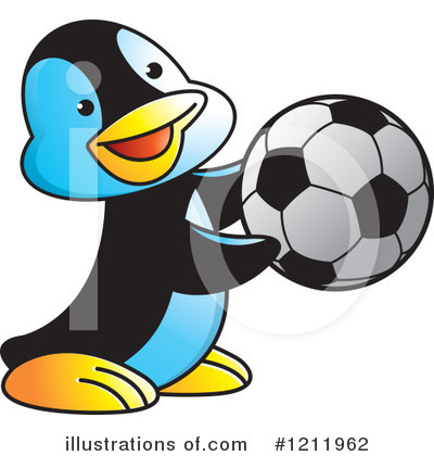 Royalty-Free (RF) Penguin Clipart Illustration by Lal Perera - Stock Sample #1211962