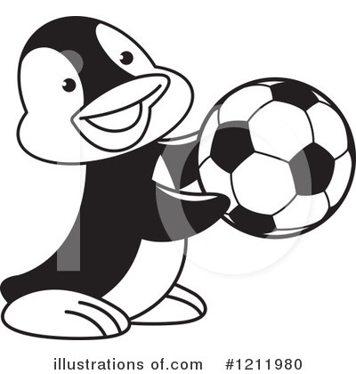 Royalty-Free (RF) Penguin Clipart Illustration by Lal Perera - Stock Sample #1211980