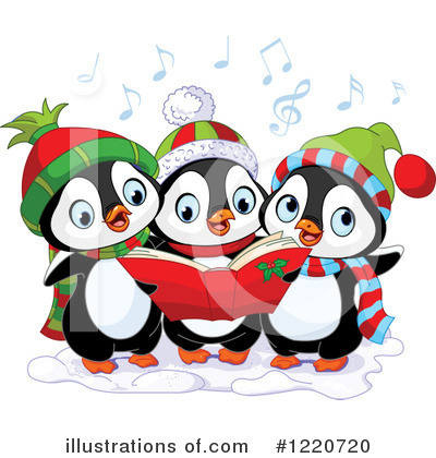 Christmas Animals Clipart #1220720 by Pushkin