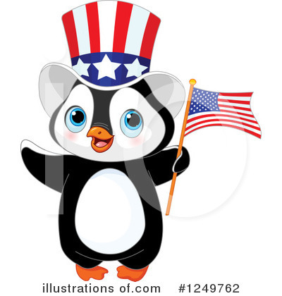 Royalty-Free (RF) Penguin Clipart Illustration by Pushkin - Stock Sample #1249762